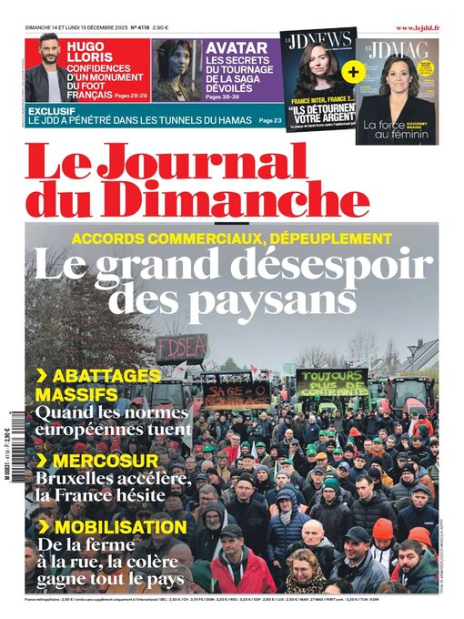 Title details for Le Journal du dimanche by Lagardere Media News - Available